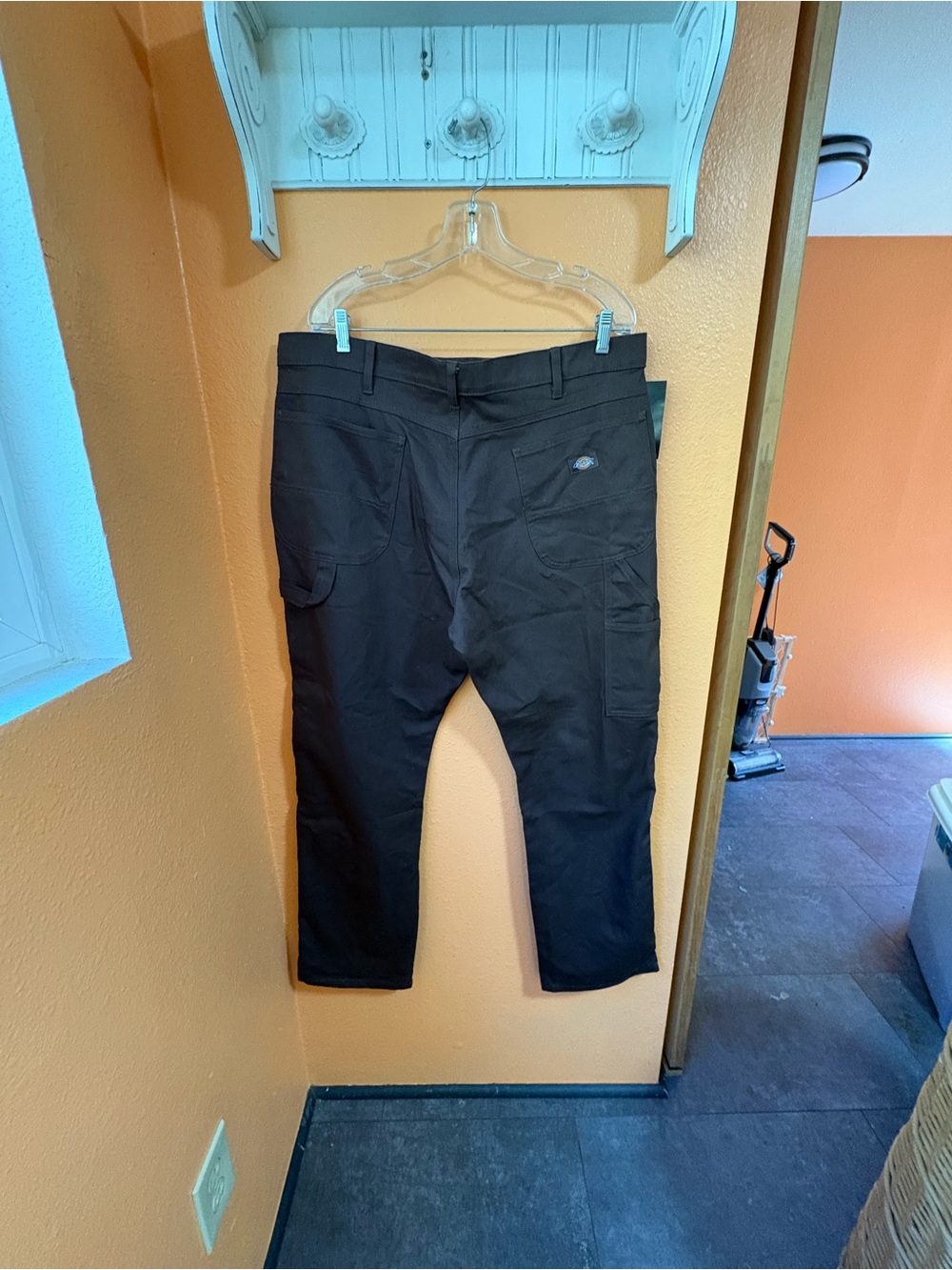 Dickies NWT Men’s Brown Work Pants - Flexible Comfort 38/32 - Picture 4 of 7